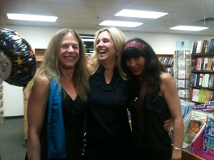 Book signing with Kasey Mathews and her literary agent Dede Cummings. Yeah Kasey!!